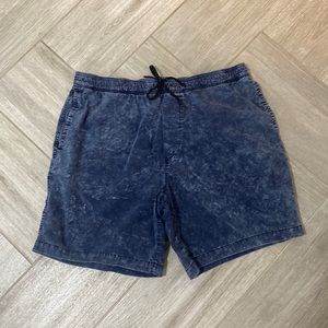 American Eagle Mens Sz XL Blue Pull On
Flat Front Drawstring Flex Shorts